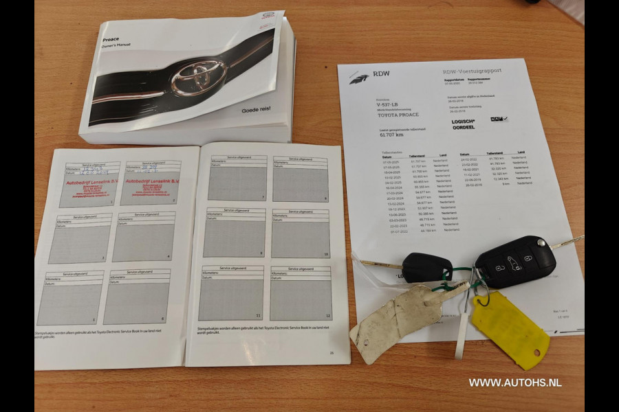 Toyota ProAce Worker 2.0 D-4D Cool Comfort Long , euro 6 , 1e eig , Super km! extra lang. apk feb. 2026.