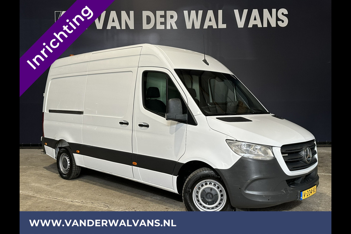 Mercedes-Benz Sprinter 316 CDI 164pk 3500kg Trekhaak L2H2 Inrichting Euro6 Airco | Camera | Apple Carplay | Cruisecontrol Android Auto, Parkeersensoren Mercedes-Benz Sprinter 316 CDI 164pk 3500kg Trekhaak L2H2 Inrichting Euro6 Airco | Camera | Apple Carplay | Cruisecontrol Android Auto, Parkeersensoren