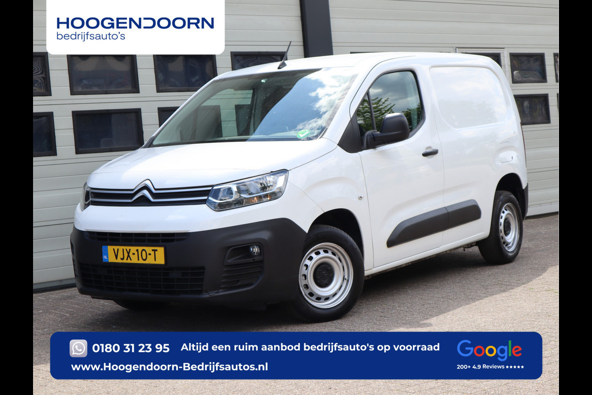Citroën Berlingo 1.5 BlueHDI 102 pk Euro 6 - Schuifdeur - Apple Carplay - Cruise Controle Citroën Berlingo 1.5 BlueHDI 102 pk Euro 6 - Schuifdeur - Apple Carplay - Cruise Controle