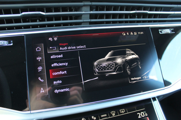 Audi Q8 60 TFSI e quattro Pro Line S Competition | Panoramadak | Trekhaak | 23'' | Luchtvering | Vierwielbesturing | Matrix | OLED