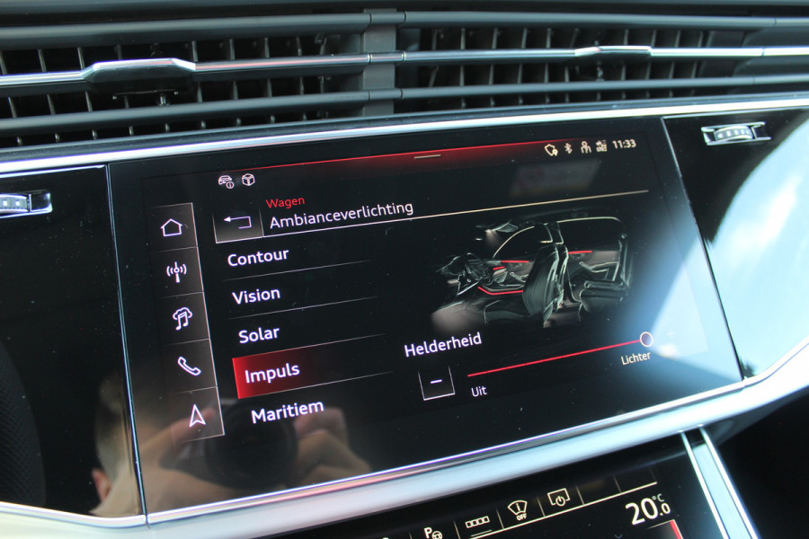 Audi Q8 60 TFSI e quattro Pro Line S Competition | Panoramadak | Trekhaak | 23'' | Luchtvering | Vierwielbesturing | Matrix | OLED