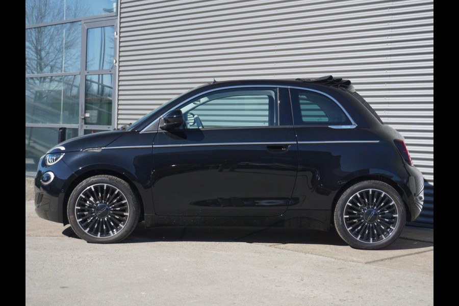 Fiat 500E CABRIO La Prima 42 kWh | By Bocelli | Leder | 17" | Navi | Winter Pack |