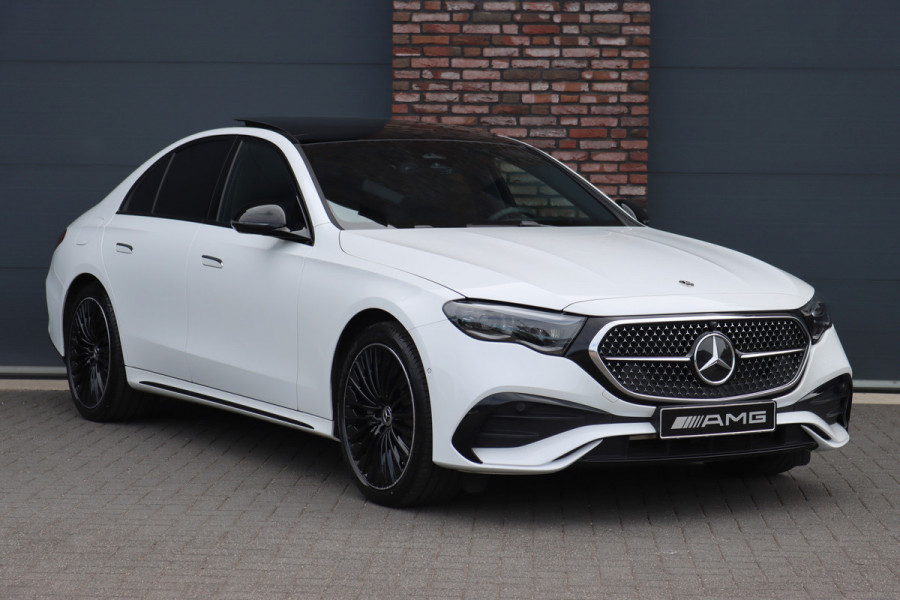 Mercedes-Benz E-Klasse 400 e 4MATIC AMG Line Aut9 | MBUX Hyperscreen | Distronic Pro | Memory | Digital Light | Panoramadak | Surround Camera | Nightpakket |