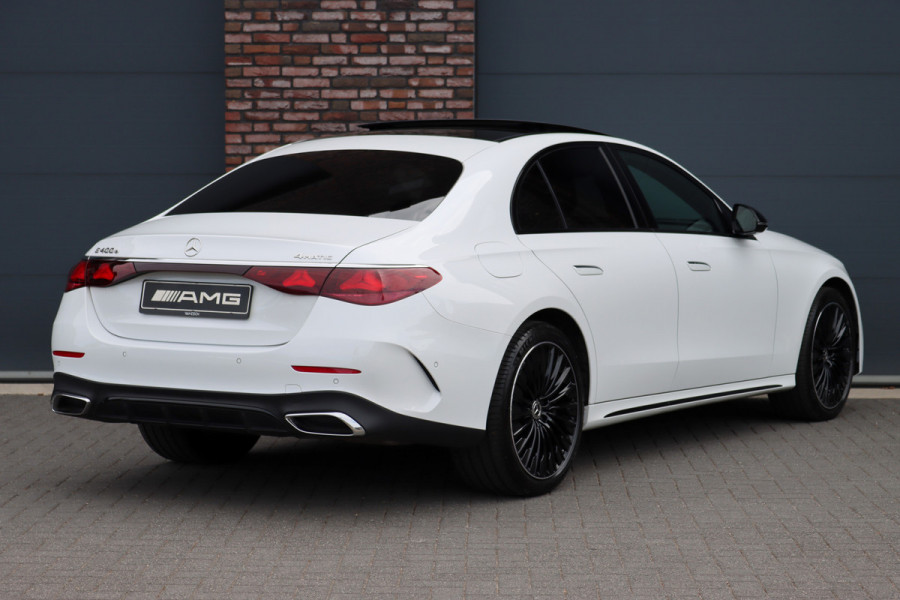 Mercedes-Benz E-Klasse 400 e 4MATIC AMG Line Aut9 | MBUX Hyperscreen | Distronic Pro | Memory | Digital Light | Panoramadak | Surround Camera | Nightpakket |