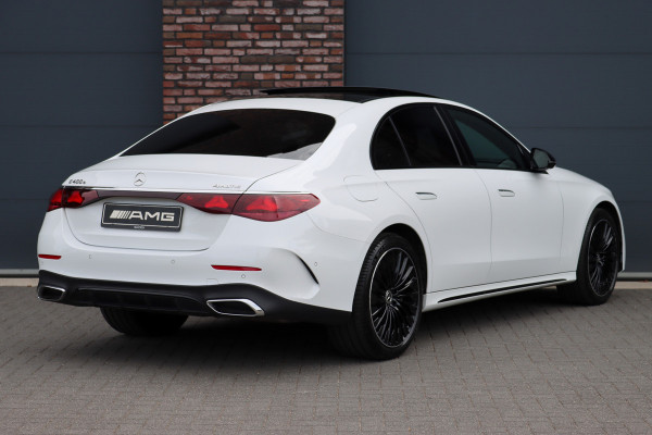 Mercedes-Benz E-Klasse 400 e 4MATIC AMG Line Aut9 | MBUX Hyperscreen | Distronic Pro | Memory | Digital Light | Panoramadak | Surround Camera | Nightpakket |