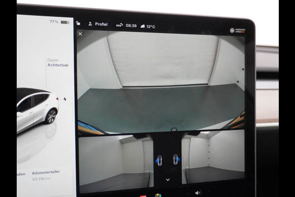 Tesla Model Y Long Range 514PK AWD 75kWh Trekhaak-1600KG Warmtepomp Full-Self-Driving Computer 3 Leder  19" GSM-Sleutel Stoelverw.- V+A+Stuur+ Keyless PDC-a+v Elek.Achterklep Lmv Led Standkachel 4WD LR 1e Eigenaar, origineel Nederlands Geleverd, Accu-Garantie t/m sept-2031
