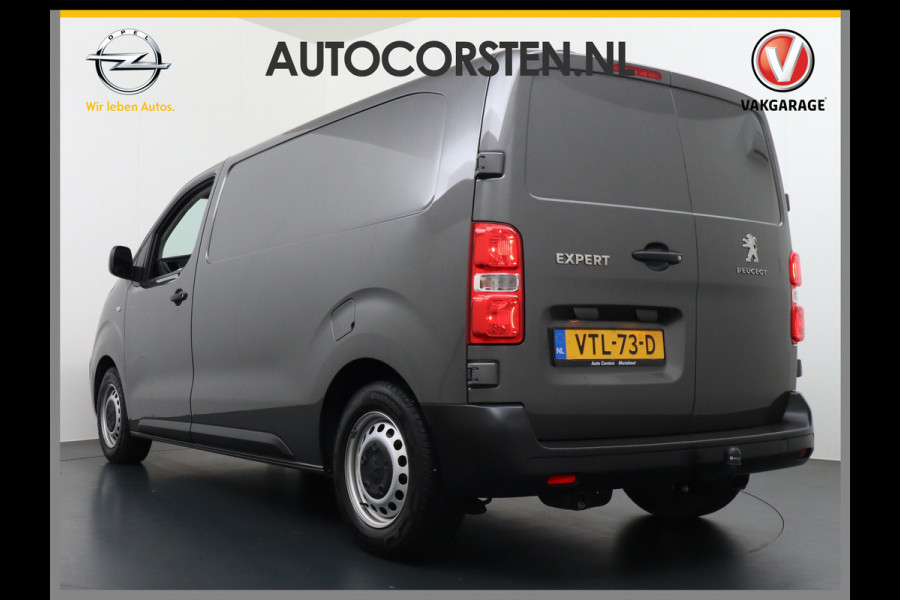 Peugeot Expert 1.5HDI 100 Premium Trekhaak Airco Bluetooth Cruise Control Regen/Lichtsensor Betonplex vloer Lat om Lat Schuifdeur Dealeronderhouden! Recent onderhoud gehad.