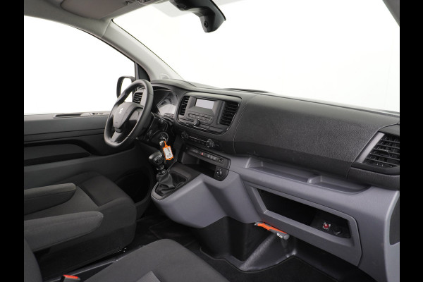 Peugeot Expert 1.5HDI 100 Premium Trekhaak Airco Bluetooth Cruise Control Regen/Lichtsensor Betonplex vloer Lat om Lat Schuifdeur Dealeronderhouden! Recent onderhoud gehad.