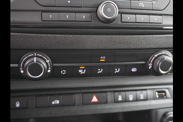 Peugeot Expert 1.5HDI 100 Premium Trekhaak Airco Bluetooth Cruise Control Regen/Lichtsensor Betonplex vloer Lat om Lat Schuifdeur Dealeronderhouden! Recent onderhoud gehad.