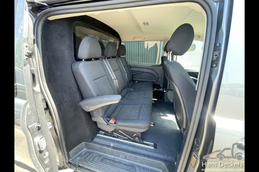 Mercedes-Benz Vito L2 DC Automaat 114 3050GVW Airco Trekhaak 5 Zitplaatsen Dubbel Cabine