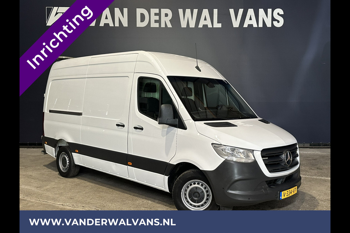 Mercedes-Benz Sprinter 316 CDI 164pk 3500kg Trekhaak L2H2 inrichting Euro6 Airco | Camera | Apple Carplay | Cruisecontrol Android Auto, Parkeersensoren Mercedes-Benz Sprinter 316 CDI 164pk 3500kg Trekhaak L2H2 inrichting Euro6 Airco | Camera | Apple Carplay | Cruisecontrol Android Auto, Parkeersensoren