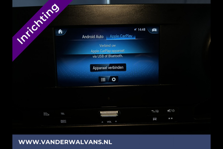 Mercedes-Benz Sprinter 316 CDI 164pk 3500kg Trekhaak L2H2 inrichting Euro6 Airco | Camera | Apple Carplay | Cruisecontrol Android Auto, Parkeersensoren