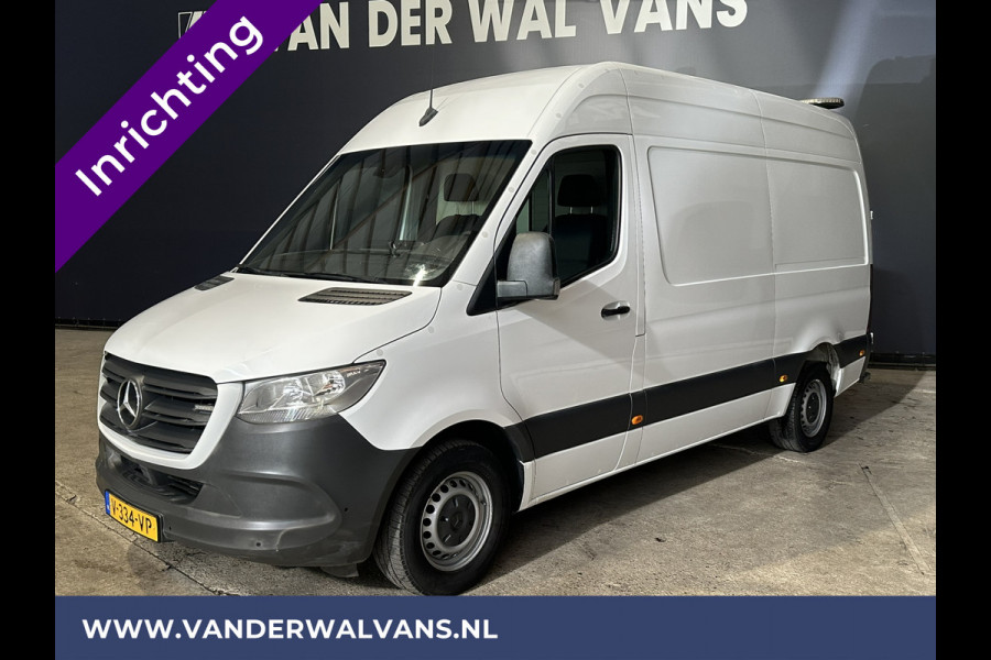 Mercedes-Benz Sprinter 316 CDI 164pk 3500kg Trekhaak L2H2 inrichting Euro6 Airco | Camera | Apple Carplay | Cruisecontrol Android Auto, Parkeersensoren