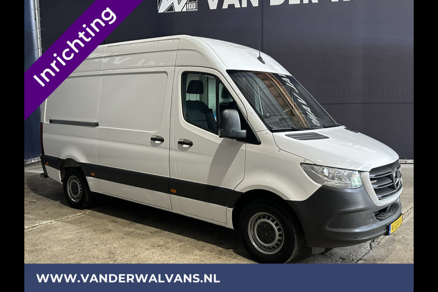 Mercedes-Benz Sprinter 316 CDI 164pk 3500kg Trekhaak L2H2 inrichting Euro6 Airco | Camera | Apple Carplay | Cruisecontrol Android Auto, Parkeersensoren