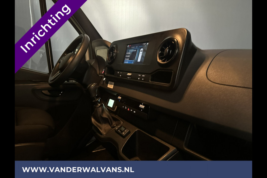 Mercedes-Benz Sprinter 316 CDI 164pk 3500kg Trekhaak L2H2 inrichting Euro6 Airco | Camera | Apple Carplay | Cruisecontrol Android Auto, Parkeersensoren