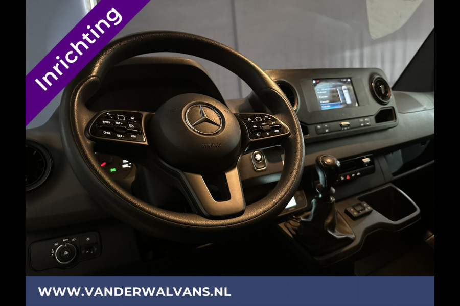 Mercedes-Benz Sprinter 316 CDI 164pk 3500kg Trekhaak L2H2 inrichting Euro6 Airco | Camera | Apple Carplay | Cruisecontrol Android Auto, Parkeersensoren
