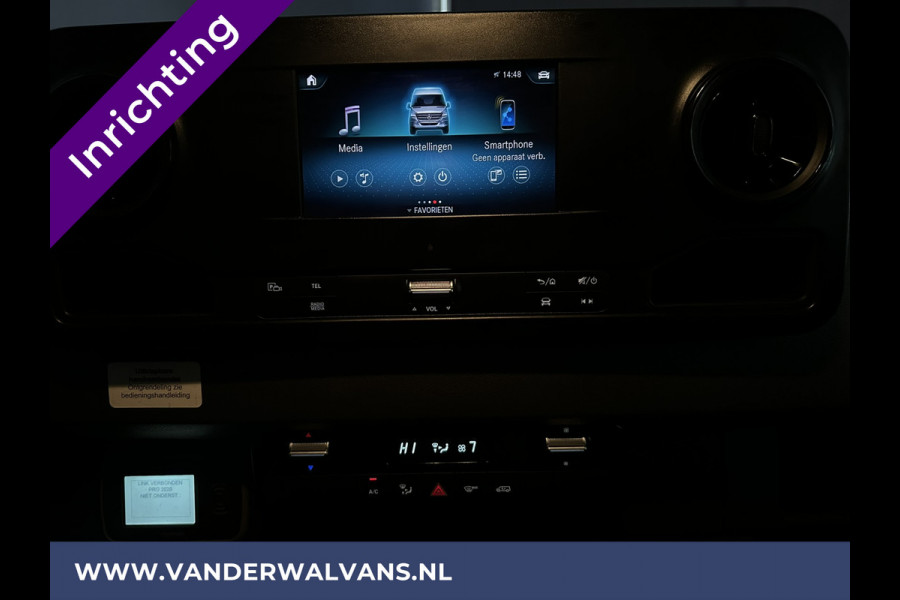 Mercedes-Benz Sprinter 316 CDI 164pk 3500kg Trekhaak L2H2 inrichting Euro6 Airco | Camera | Apple Carplay | Cruisecontrol Android Auto, Parkeersensoren