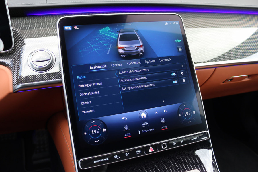 Mercedes-Benz S-Klasse AMG 63 S E Performance Aut9 | 802pk | Achterasbesturing | Keramisch | Distronic+ | HUD | Entertainmentpakket Achter | Stoelventilatie V+A | Vlakkenverwarming | Zonweringspakket | Massage | 3D-Display |