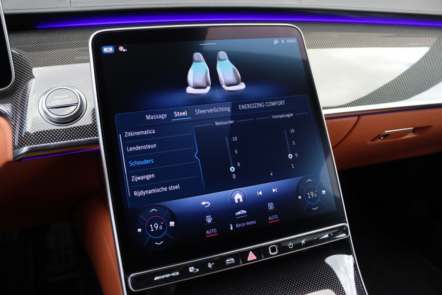 Mercedes-Benz S-Klasse AMG 63 S E Performance Aut9 | 802pk | Achterasbesturing | Keramisch | Distronic+ | HUD | Entertainmentpakket Achter | Stoelventilatie V+A | Vlakkenverwarming | Zonweringspakket | Massage | 3D-Display |