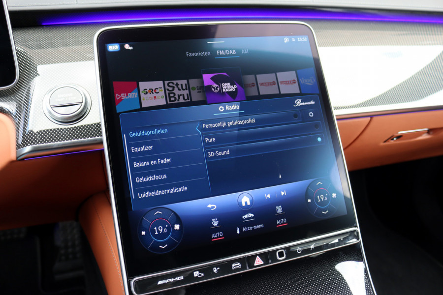 Mercedes-Benz S-Klasse AMG 63 S E Performance Aut9 | 802pk | Achterasbesturing | Keramisch | Distronic+ | HUD | Entertainmentpakket Achter | Stoelventilatie V+A | Vlakkenverwarming | Zonweringspakket | Massage | 3D-Display |