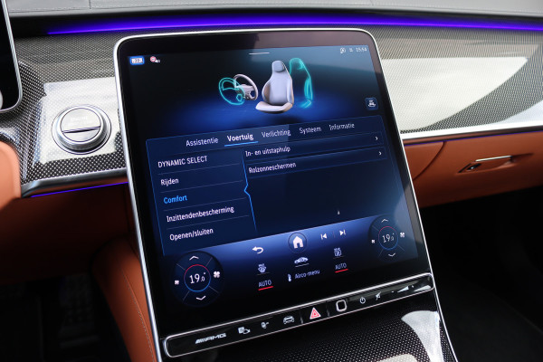 Mercedes-Benz S-Klasse AMG 63 S E Performance Aut9 | 802pk | Achterasbesturing | Keramisch | Distronic+ | HUD | Entertainmentpakket Achter | Stoelventilatie V+A | Vlakkenverwarming | Zonweringspakket | Massage | 3D-Display |