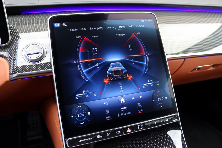 Mercedes-Benz S-Klasse AMG 63 S E Performance Aut9 | 802pk | Achterasbesturing | Keramisch | Distronic+ | HUD | Entertainmentpakket Achter | Stoelventilatie V+A | Vlakkenverwarming | Zonweringspakket | Massage | 3D-Display |