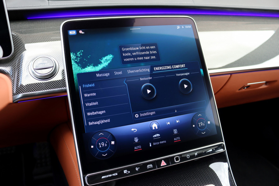 Mercedes-Benz S-Klasse AMG 63 S E Performance Aut9 | 802pk | Achterasbesturing | Keramisch | Distronic+ | HUD | Entertainmentpakket Achter | Stoelventilatie V+A | Vlakkenverwarming | Zonweringspakket | Massage | 3D-Display |