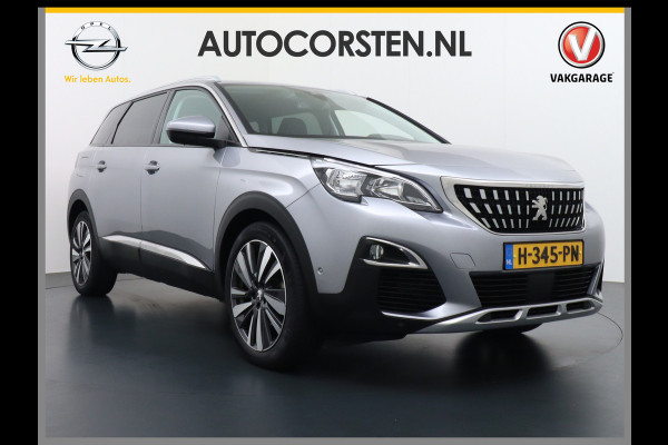 Peugeot 5008 T131PK 7-Pers Apple Carplay Android Adap.Cruise Navi Camera Trekhaak Led Elek.Achterklep Ecc Pdc DAB+ Pack Drive Assist Plus Dodehoek detectie Lane Assist Keyless Lmv 19" Verkeersbordlezer Privacy Glas Blue Premium 100% Dealeronderhouden! EURO6 Laatste beurt gehad bij 98.204km/13/1/2025!