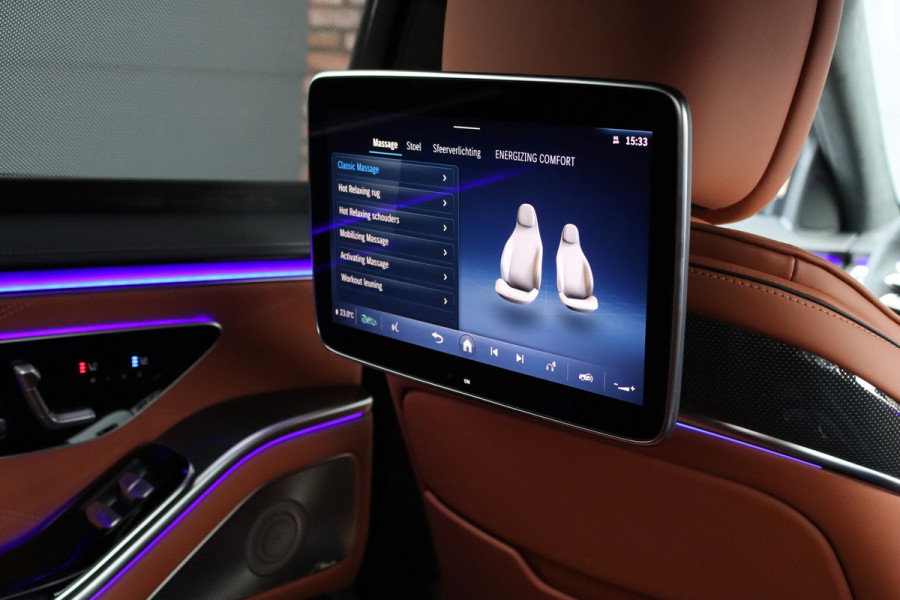 Mercedes-Benz S-Klasse AMG 63 S E Performance Aut9 | 802pk | Achterasbesturing | Keramisch | Distronic+ | HUD | Entertainmentpakket Achter | Stoelventilatie V+A | Vlakkenverwarming | Zonweringspakket | Massage | 3D-Display |