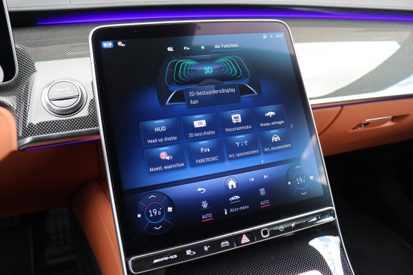 Mercedes-Benz S-Klasse AMG 63 S E Performance Aut9 | 802pk | Achterasbesturing | Keramisch | Distronic+ | HUD | Entertainmentpakket Achter | Stoelventilatie V+A | Vlakkenverwarming | Zonweringspakket | Massage | 3D-Display |