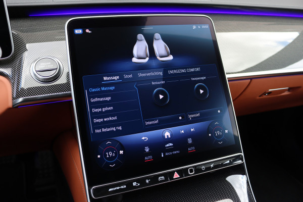 Mercedes-Benz S-Klasse AMG 63 S E Performance Aut9 | 802pk | Achterasbesturing | Keramisch | Distronic+ | HUD | Entertainmentpakket Achter | Stoelventilatie V+A | Vlakkenverwarming | Zonweringspakket | Massage | 3D-Display |