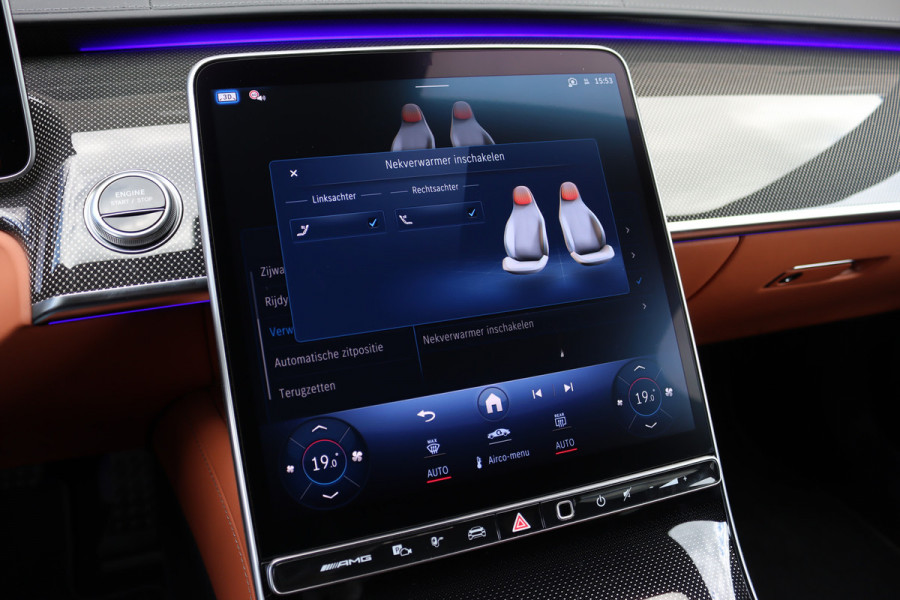 Mercedes-Benz S-Klasse AMG 63 S E Performance Aut9 | 802pk | Achterasbesturing | Keramisch | Distronic+ | HUD | Entertainmentpakket Achter | Stoelventilatie V+A | Vlakkenverwarming | Zonweringspakket | Massage | 3D-Display |