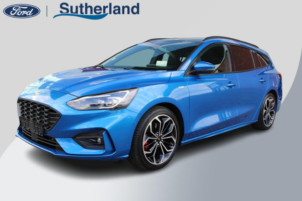 Ford Focus 2.0 EcoBlue 150pk ST-Line X Wagon | Panoramadak | Adaptive LED | Adaptive cruise control | 18 inch met rode remklauwen | Adaptive LED | Half lederen bekleding | Winter Pack | Camera