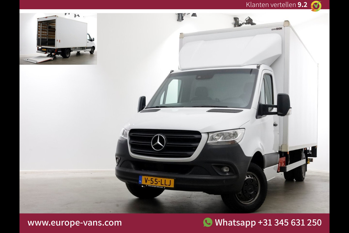 Mercedes-Benz Sprinter 516 CDI 163pk E6 7G Automaat Bakwagen met rolluik en laadklep 1000kg 02-2020