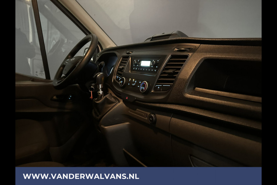 Ford Transit 2.0 TDCI 130pk Bakwagen 233cm Hoog Laadklep Zijdeur Euro6 Airco | LAT OM LAT | Bijrijdersbank 921kg laadvermogen