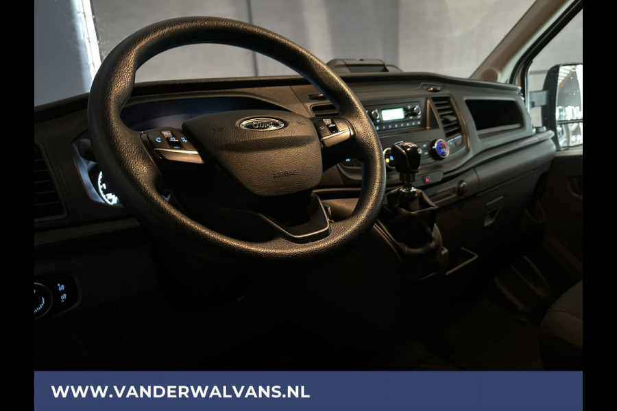 Ford Transit 2.0 TDCI 130pk Bakwagen 233cm Hoog Laadklep Zijdeur Euro6 Airco | LAT OM LAT | Bijrijdersbank 921kg laadvermogen