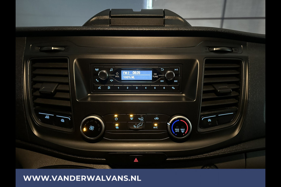 Ford Transit 2.0 TDCI 130pk Bakwagen 233cm Hoog Laadklep Zijdeur Euro6 Airco | LAT OM LAT | Bijrijdersbank 921kg laadvermogen