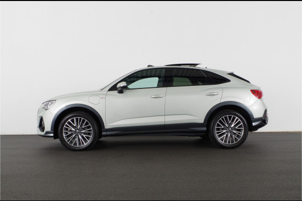 Audi Q3 Sportback 45 TFSI e S Edition > Full S line/245pk/Pano.schuif/Memory/Black pakket/Dew Silver...