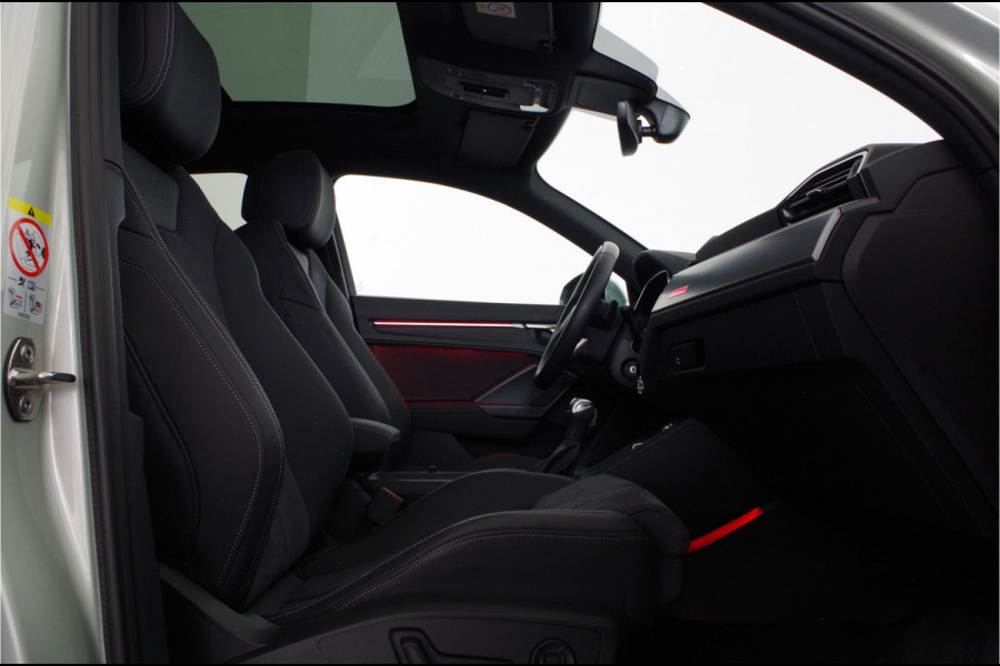 Audi Q3 Sportback 45 TFSI e S Edition > Full S line/245pk/Pano.schuif/Memory/Black pakket/Dew Silver...