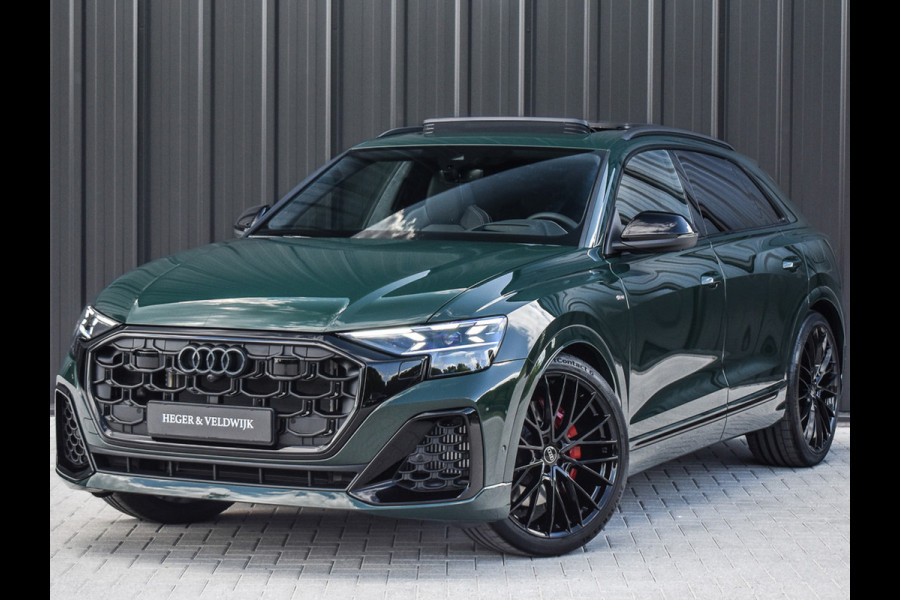 Audi Q8 60 TFSI e quattro Pro Line S Competition | PANORAMADAK | 4 WIEL BESTURING | ALCANTARE HEMEL | AMBIANCE VERLICHTING | MASSAGE STO