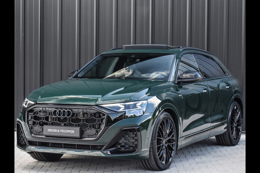 Audi Q8 60 TFSI e quattro Pro Line S Competition | PANORAMADAK | 4 WIEL BESTURING | ALCANTARE HEMEL | AMBIANCE VERLICHTING | MASSAGE STO
