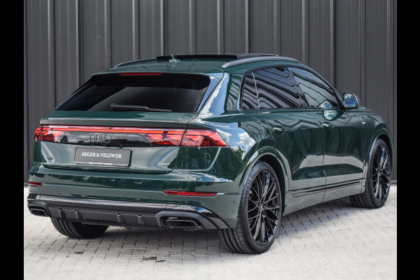 Audi Q8 60 TFSI e quattro Pro Line S Competition | PANORAMADAK | 4 WIEL BESTURING | ALCANTARE HEMEL | AMBIANCE VERLICHTING | MASSAGE STO