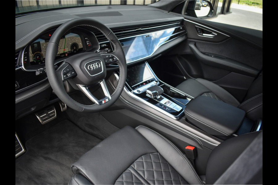 Audi Q8 60 TFSI e quattro Pro Line S Competition | PANORAMADAK | 4 WIEL BESTURING | ALCANTARE HEMEL | AMBIANCE VERLICHTING | MASSAGE STO