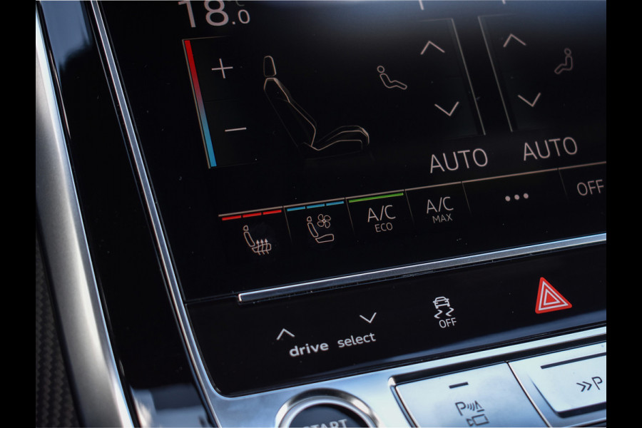 Audi Q8 60 TFSI e quattro Pro Line S Competition | PANORAMADAK | 4 WIEL BESTURING | ALCANTARE HEMEL | AMBIANCE VERLICHTING | MASSAGE STO