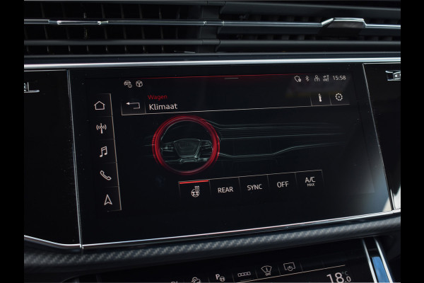 Audi Q8 60 TFSI e quattro Pro Line S Competition | PANORAMADAK | 4 WIEL BESTURING | ALCANTARE HEMEL | AMBIANCE VERLICHTING | MASSAGE STO