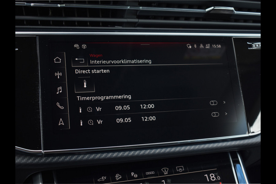 Audi Q8 60 TFSI e quattro Pro Line S Competition | PANORAMADAK | 4 WIEL BESTURING | ALCANTARE HEMEL | AMBIANCE VERLICHTING | MASSAGE STO