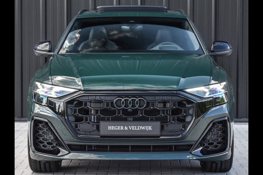 Audi Q8 60 TFSI e quattro Pro Line S Competition | PANORAMADAK | 4 WIEL BESTURING | ALCANTARE HEMEL | AMBIANCE VERLICHTING | MASSAGE STO