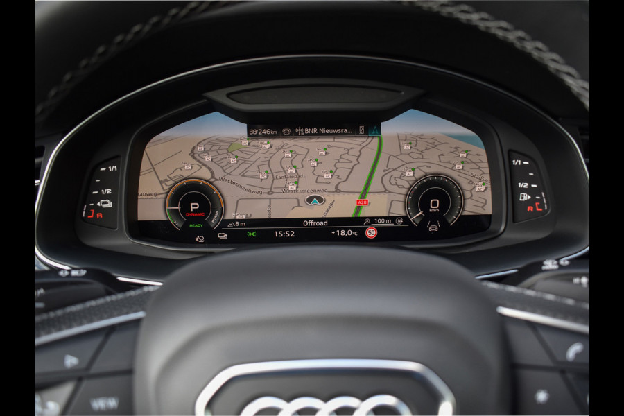 Audi Q8 60 TFSI e quattro Pro Line S Competition | PANORAMADAK | 4 WIEL BESTURING | ALCANTARE HEMEL | AMBIANCE VERLICHTING | MASSAGE STO