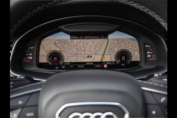 Audi Q8 60 TFSI e quattro Pro Line S Competition | PANORAMADAK | 4 WIEL BESTURING | ALCANTARE HEMEL | AMBIANCE VERLICHTING | MASSAGE STO