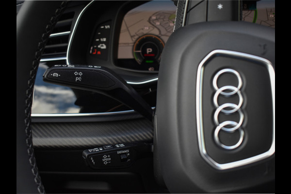 Audi Q8 60 TFSI e quattro Pro Line S Competition | PANORAMADAK | 4 WIEL BESTURING | ALCANTARE HEMEL | AMBIANCE VERLICHTING | MASSAGE STO